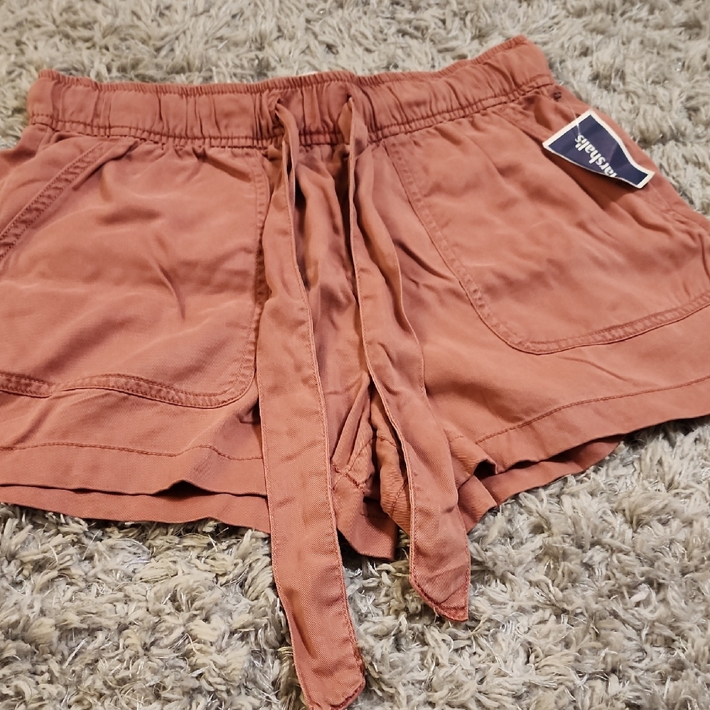 C&C California High Waist Terracotta Shorts